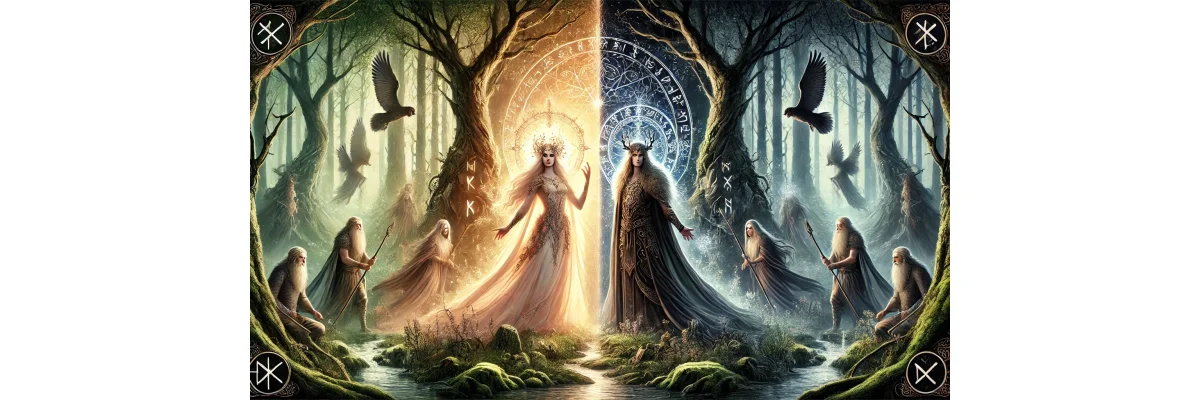 The Alfar: Beings of Light and Darkness in Norse Mythology - The Alfar – Light Elves and Dark Elves in Norse Mythology Explained