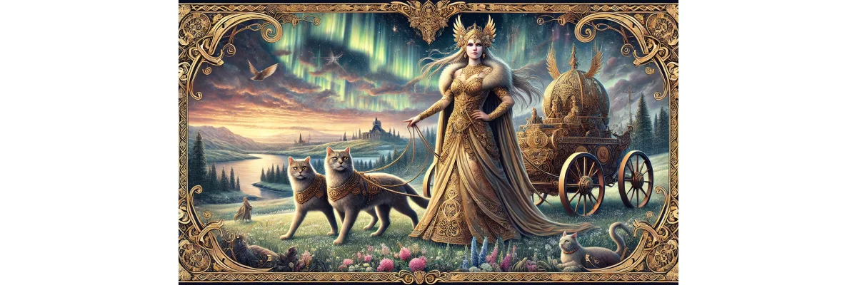 Freyja: The Goddess of Love, Beauty, and Warfare in Norse Mythology - Freyja – Goddess of Love, Beauty, and War in Norse Mythology