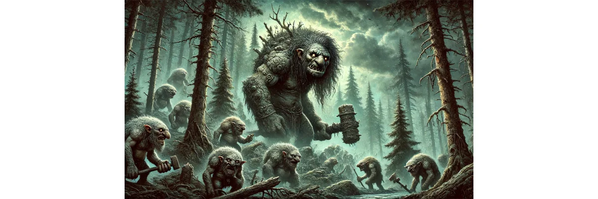 Trolls in Norse Mythology: Mystical Beings of Darkness and Chaos - Trolls in Norse Mythology – Symbolism, Types, and Stories