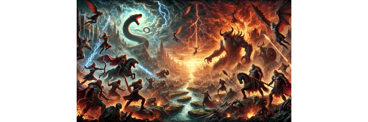 Ragnarök: Das Schicksalsende der Götter in der nordischen Mythologie - Ragnarök – Der Weltuntergang der nordischen Götter und das Ende der alten Ordnung