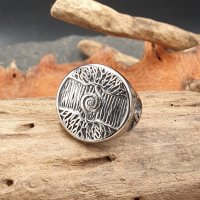 Yggdrasil Ring "BODIL" aus Edelstahl