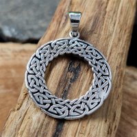 Keltische Knoten Schmuck Anhänger "VALA" aus 925 Sterling Silber