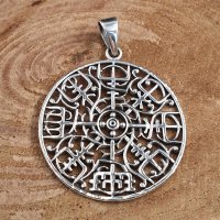 Vegvisir Schmuck Anhänger "HELGA" aus 925er Sterling Silber