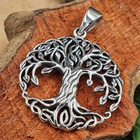 Yggdrasil Schmuck Anhänger aus 925 Sterling Silber